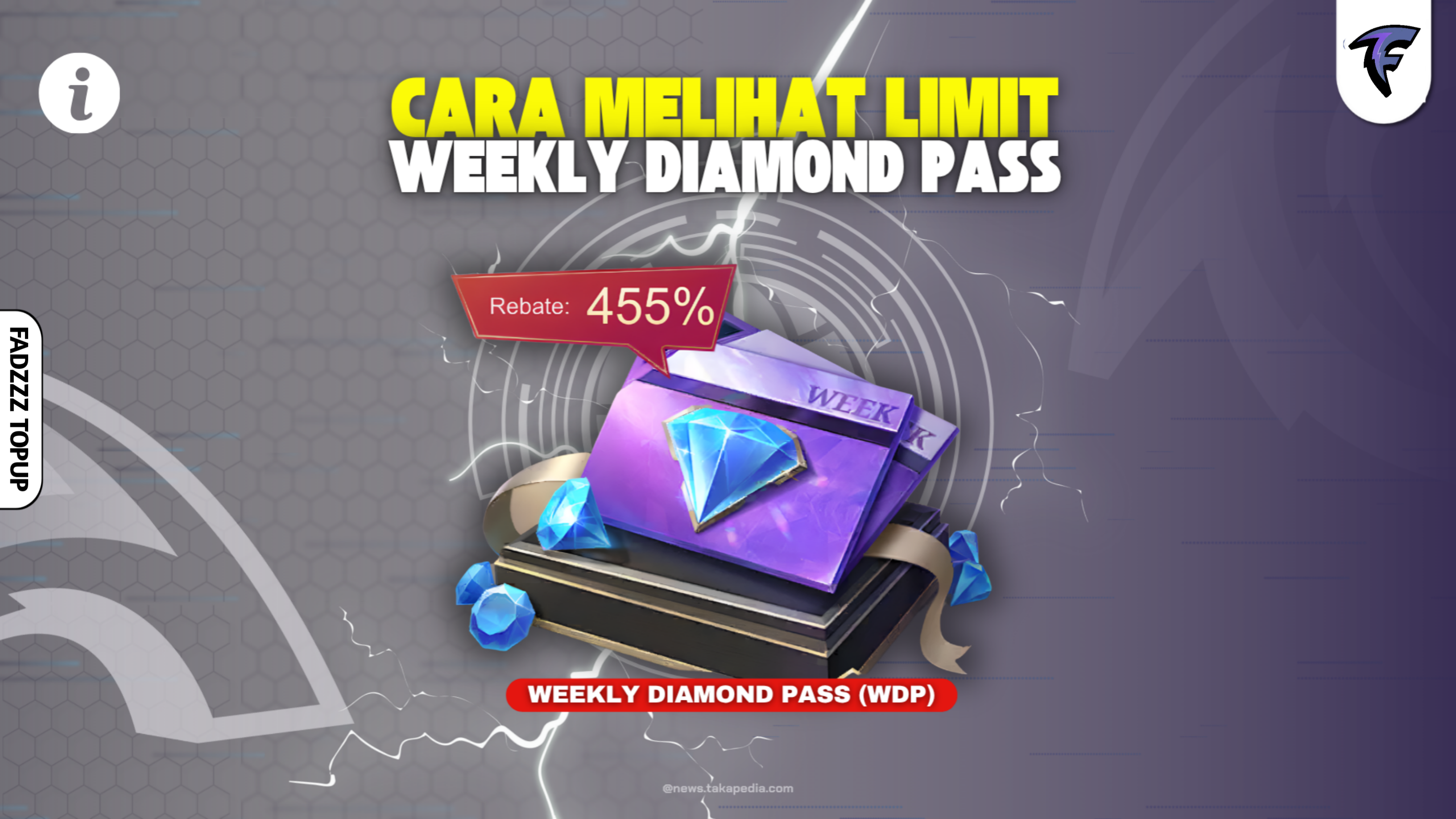 Cara Melihat Limit Weekly Diamond Pass (WDP)